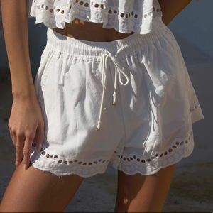 Ainsley Shorts - White